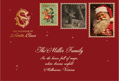 Family Letter From Santa Claus