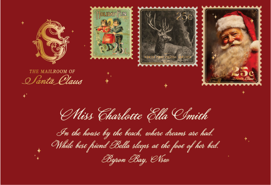 Personalised Letter From Santa Claus