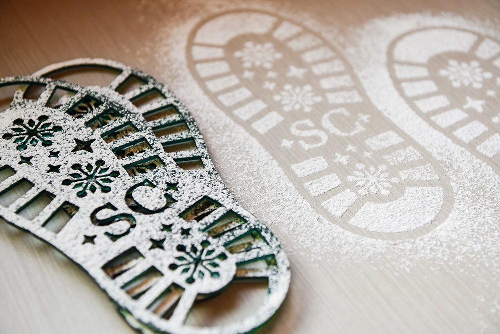 Santa Boot Stencils