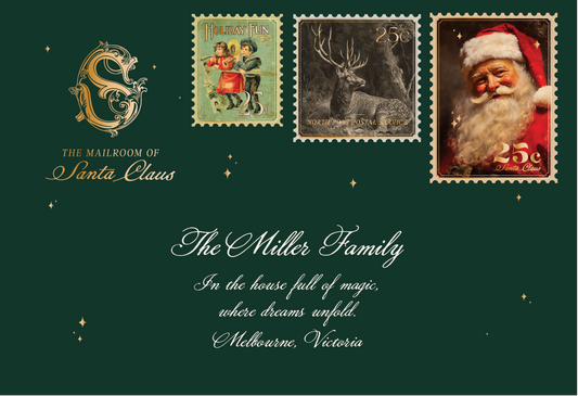 Family Letter From Santa Claus